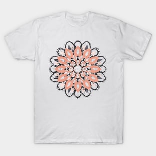 mandala Clamber drawingmandala Gamut paint T-Shirt